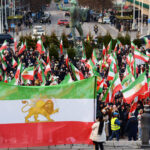 Demonstration mot Iran