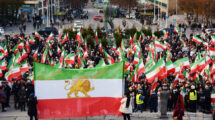 Demonstration mot Iran
