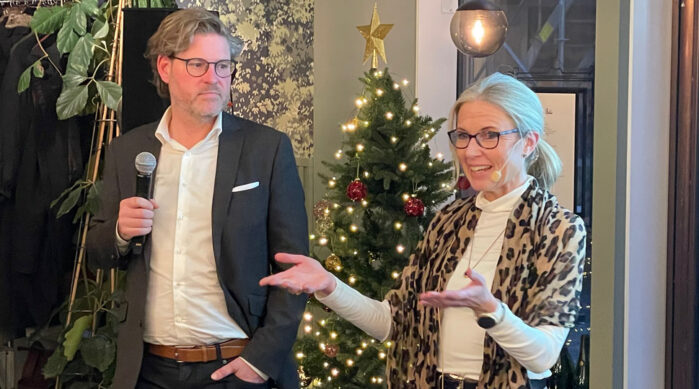 LInda Siverbo och Henrik Olsson