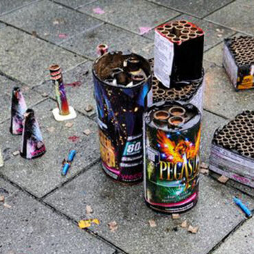 Håll Sverige Rent Nyår Fyrverkerirester