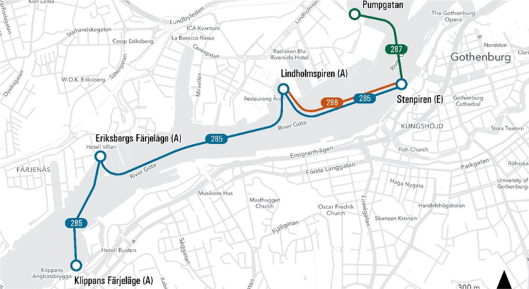 Färjetrafik Göta Älv Västtrafik