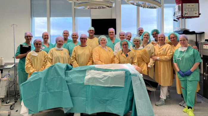 Transplantation m Sahlgrenska Donation Island