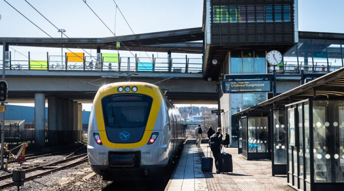 Tågtrafik Västtrafik Banarbeten